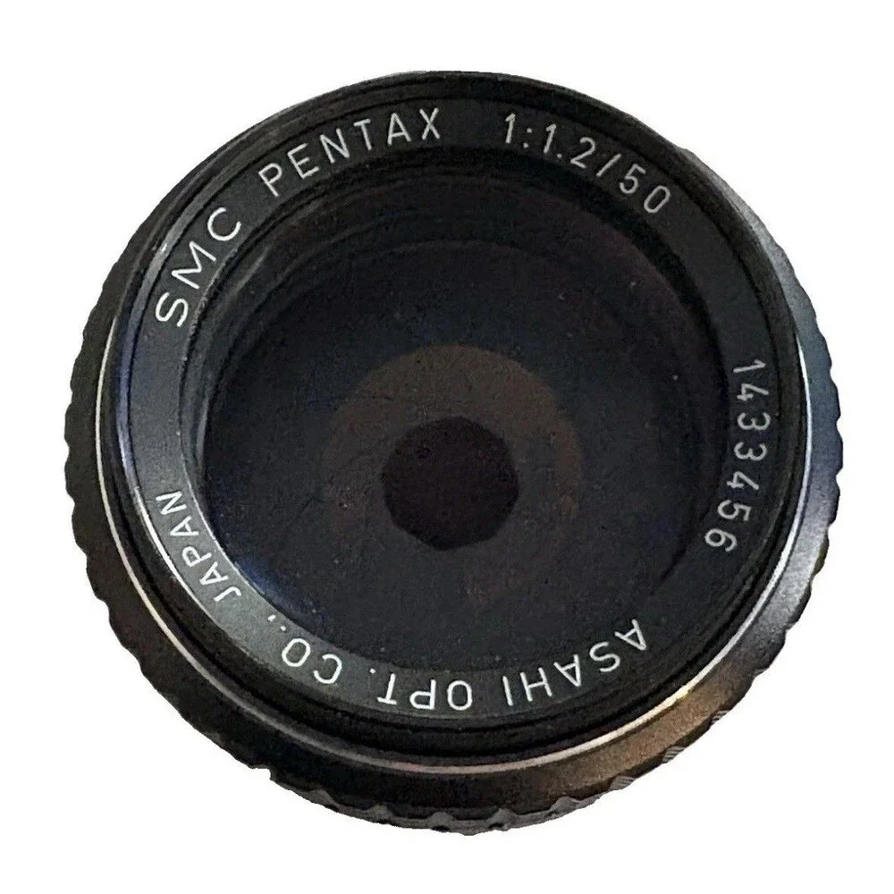 RARE SMC PENTAX-A 50MMF/1.2 K MOUNT LENS WITH CAPS CLEAN GLASS